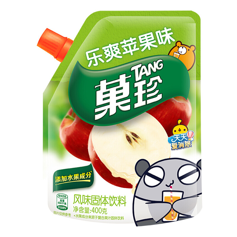 【新货】亿滋卡夫果珍壶嘴装400g多种口味速溶固体饮料冲饮果汁粉